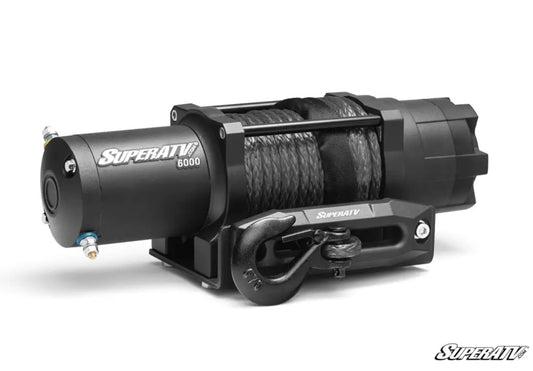 6000LB. ATV/UTV WINCH (WITH WIRELESS REMOTE & SYNTHETIC ROPE)