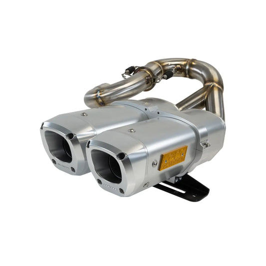 RJWC 10129730 APX Dual Exhaust For Can Am Defender HD8 / HD10 / XMR & Maverick Trail